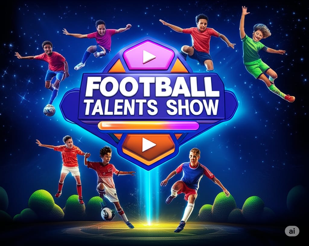 Young football talent showcase